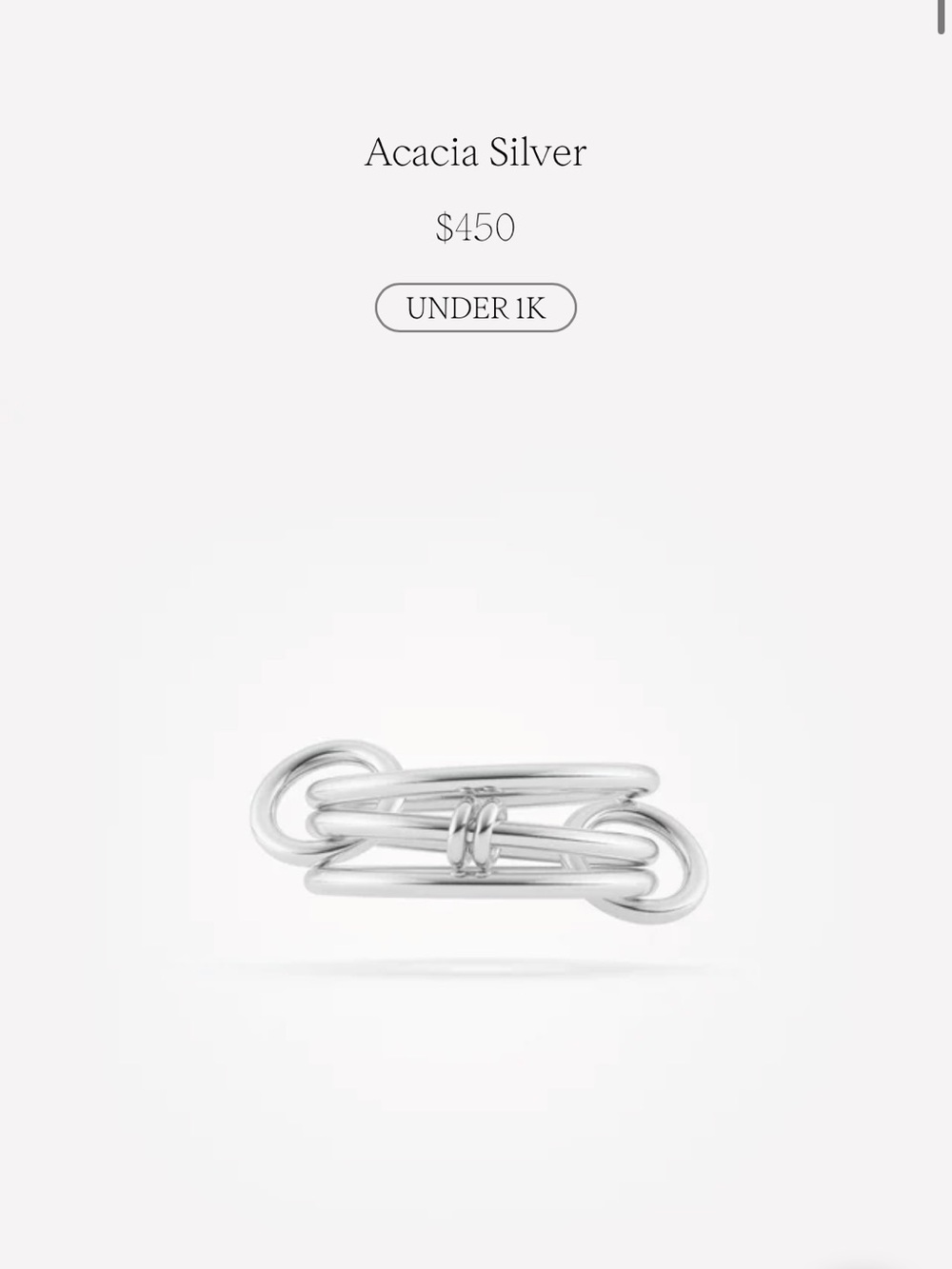 Spinelli Kilcollin Acacia Ring